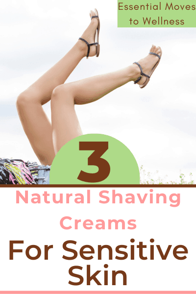 Does your shaving cream leave your sensitive skin screaming in pain? Try switching to a natural shaving cream for legs, body, and anywhere else! #naturalshavingcream #sensitiveskin #naturalliving #naturalproducts
