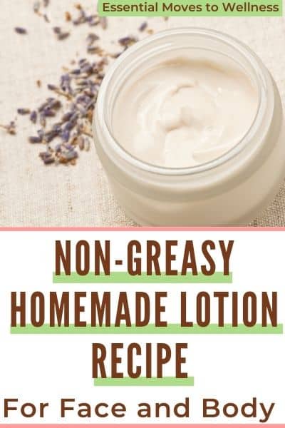 Easy Homemade Lotion Recipe that's Non-Greasy for Face and Body 11 homemade non greasy lotion