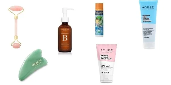 25 Beauty Gift Basket Ideas with Natural and Organic Options 3 clean skin care products