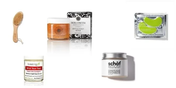 25 Beauty Gift Basket Ideas with Natural and Organic Options 5 relaxing spa day at home