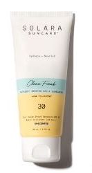 Top 10 Natural Sunscreen Products with Mineral Protection 6 solara clean freak sunscreen
