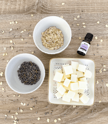 Easy Oatmeal Soap Recipe with Lavender (The Softest Skin Ever!) 2 lavender oatmeal soap ingredients
