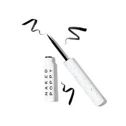 15 Organic Eyeliner Products that Won’t Irritate Sensitive Eyes 3 naked poppy liquid liner