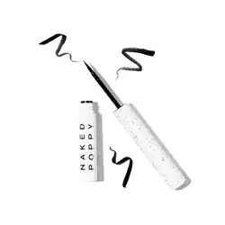 15 Organic Eyeliner Products that Won’t Irritate Sensitive Eyes 3 naked poppy liquid liner