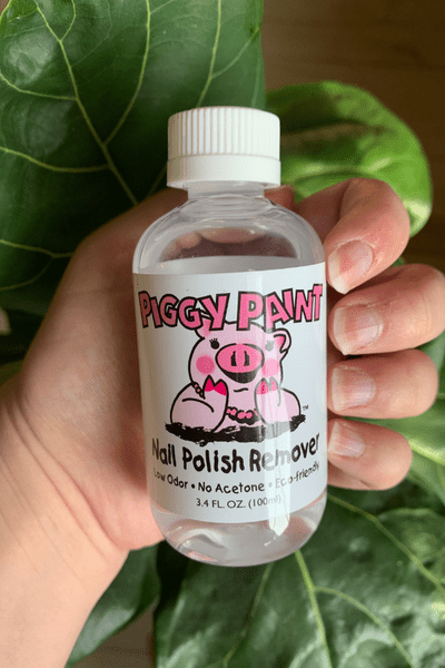 unscented nail polish remover