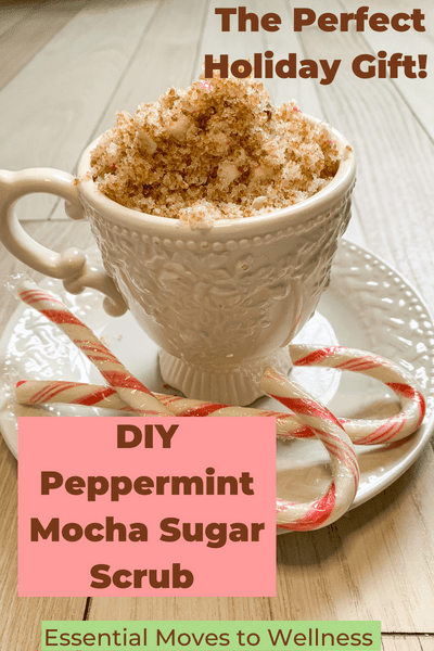 Decadent DIY Peppermint Mocha Sugar Scrub (With or Without Coffee Grounds!) 1 diy christmas sugar scrub