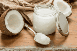 raw coconut oil