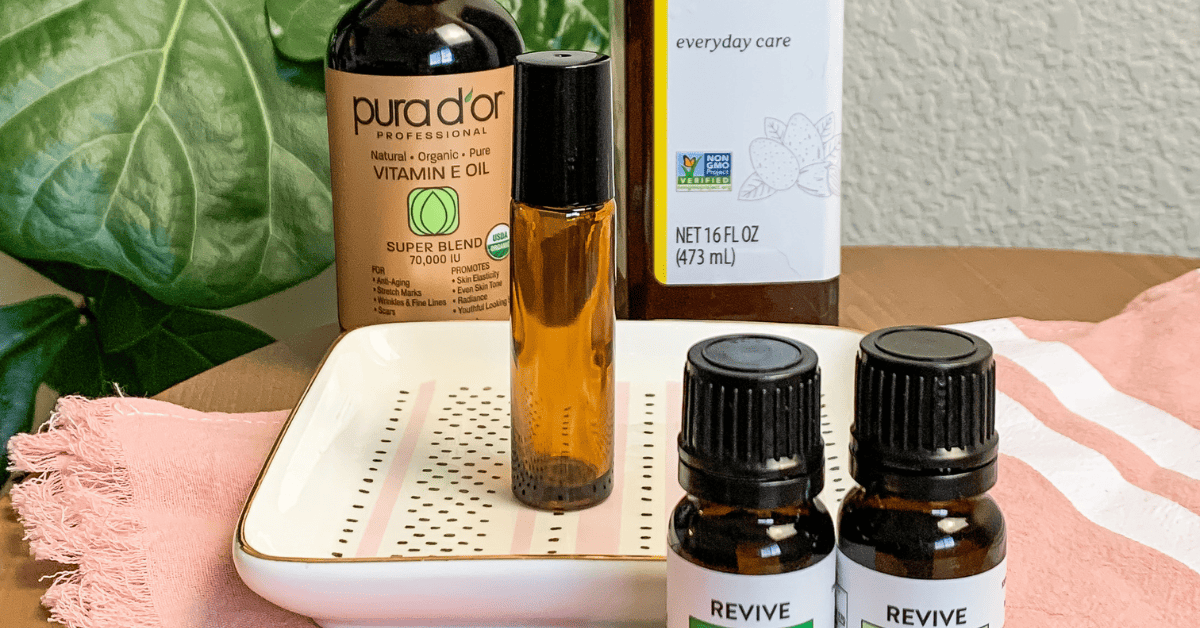 Easy DIY Cuticle Oil to Strengthen and Nourish Nails 8 roller bottle essential oils