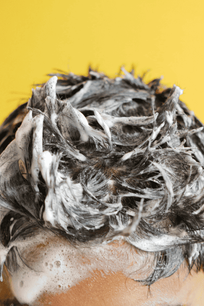 shampoo hair 
