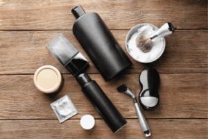 black skin care products