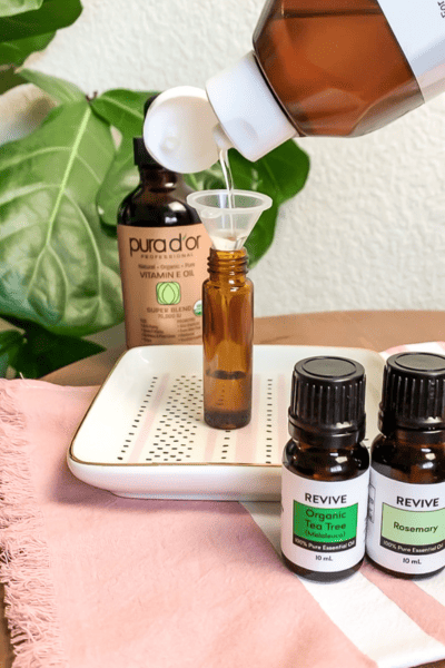 Easy DIY Cuticle Oil to Strengthen and Nourish Nails 5 sweet almond oil