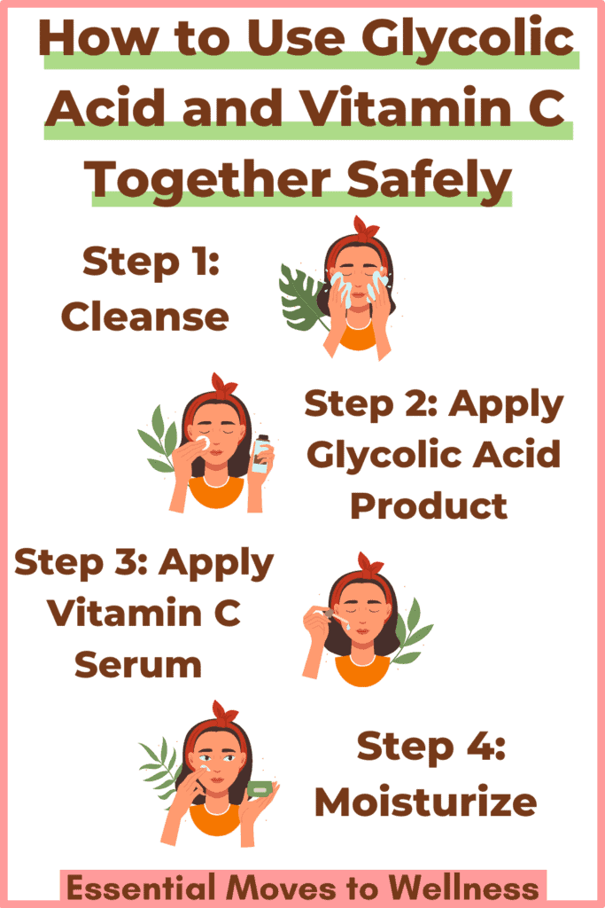 Glycolic Acid and Vitamin C: Why You Should Use Them Together 3 skin care routine
