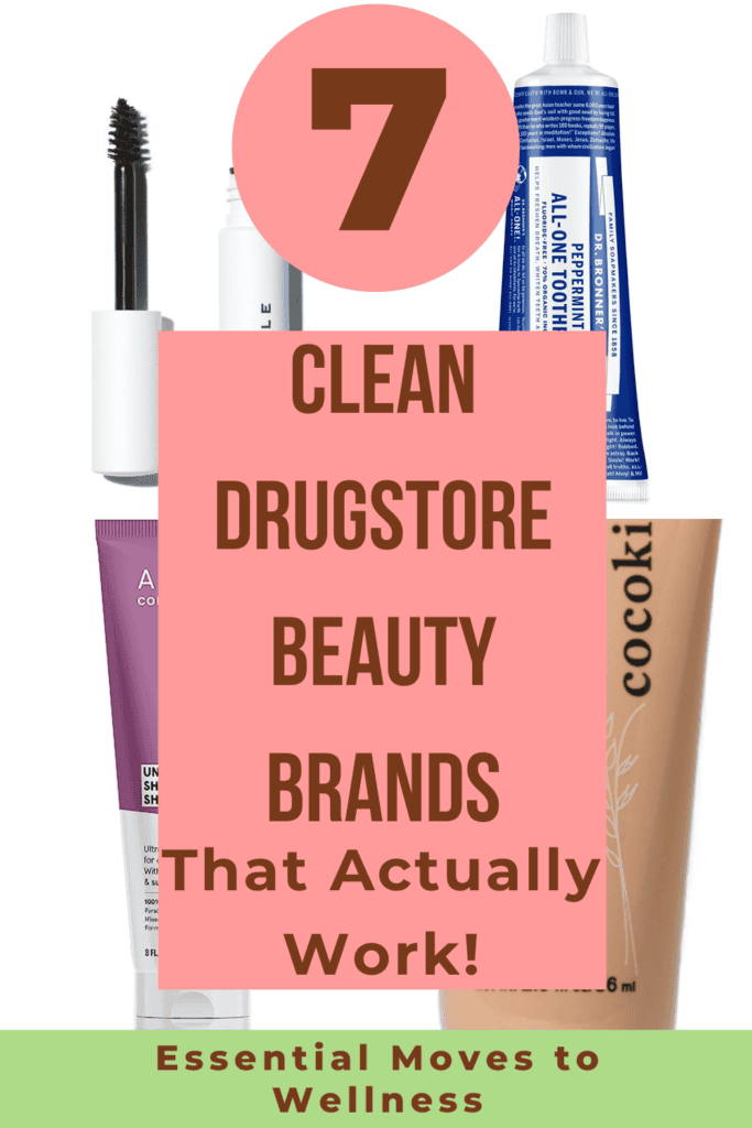 7 Clean Drugstore Beauty Brands to Detox Your Bathroom Cabinet 1 drugstore clean beauty products