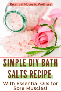 These DIY bath salts for relaxation are great for gifts, a fun craft, or to simply help you unwind after a long day! Only made with natural ingredients.  #diynaturalproducts #diybathsalts #diybathsoak #essentialoils