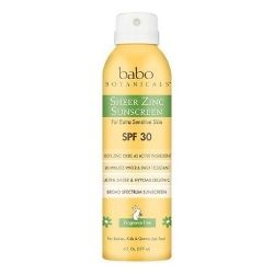 Top 10 Natural Sunscreen Products with Mineral Protection 13 babo botanicals spray sunscreen