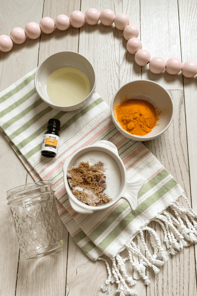 sugar scrub ingredients