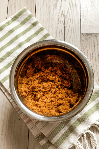 sugar scrub mix