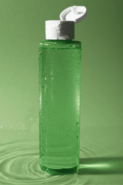 green facial toner