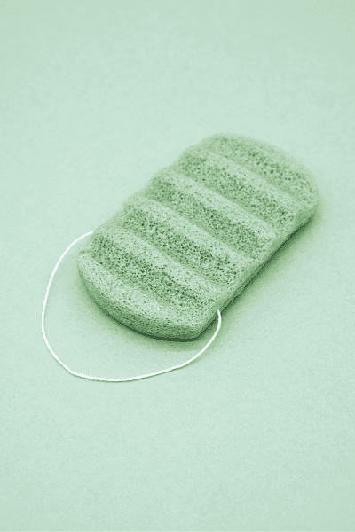 5 Konjac Sponge Benefits (What It Is and Why You Need It) 11 green konjac sponge