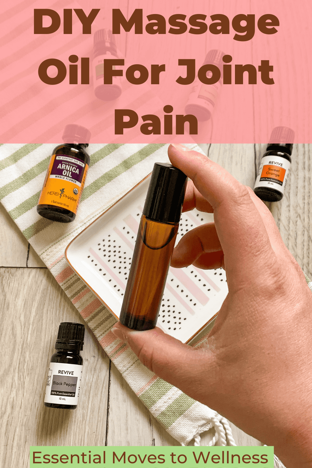 Easy Homemade Massage Oil for Joint Pain Relief Essential Moves to Wellness