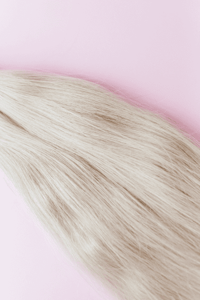 blonde hair before and after